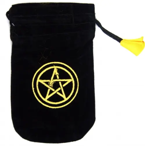 Мешочек для карт Таро. Пентакли, мини.