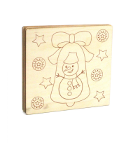 Хорошие доски для выжигания "Новогоднее волшебство": набор из 5 заготовок.