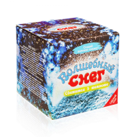 Волшебный снег Светящийся в темноте: набор для опытов.