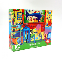 IQ Пазл с развивающей игрой 96 зл. В гостях у портного.