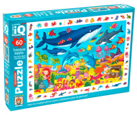 IQ puzzle. Русалочки = Little Mermaids: Развивающее пазлы.