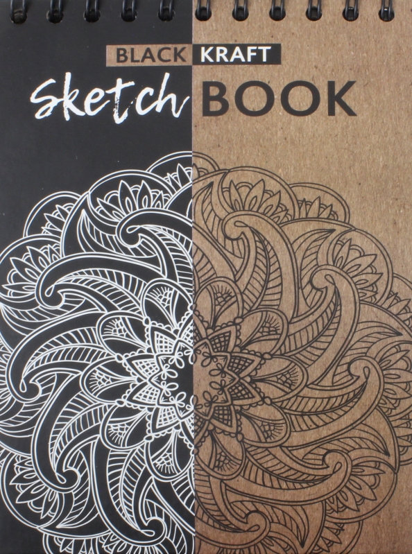 Скетчбук. Black Kraft.
