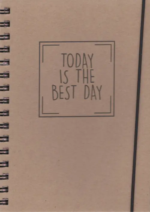 Блокнот воспоминаний. Today is the best day, 64 листа, А5.
