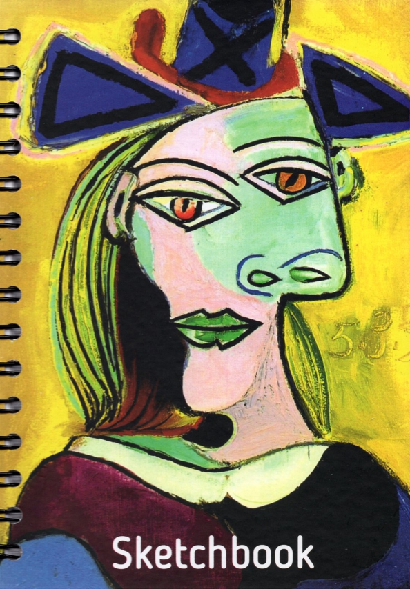 Скетчбук Пикассо. Голова женщины.