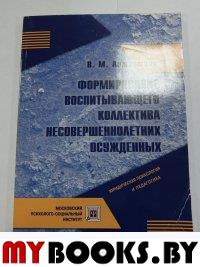 Формирование воспитывающего коллектива несовершеннолетних осужденных Уцененный товар (№1)