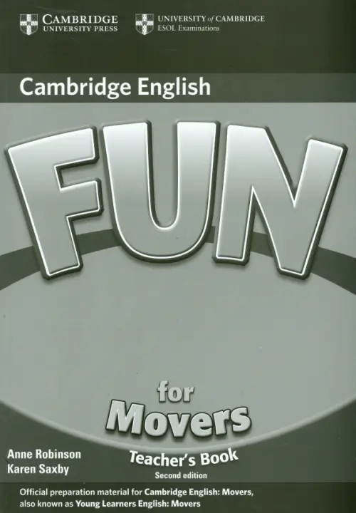 Fun for Movers. Teacher's Book. Second edition. Robinson Anne
