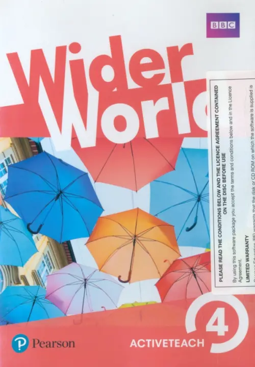 CD-ROM. Wider World 4. Teacher's ActiveTeach for IWB (Interactive Whiteboard).