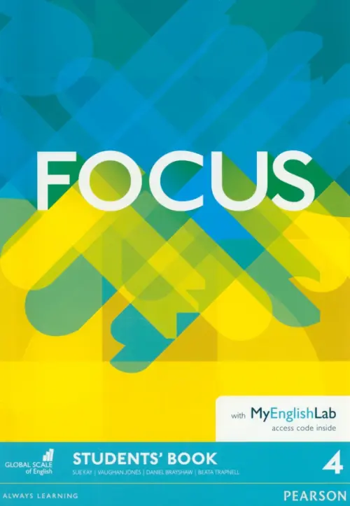 Focus 4. Student's Book & MyEnglishLab access code. Brayshaw Daniel