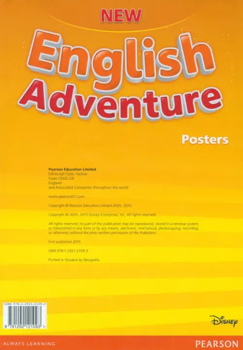New English Adventure. Starter B. Posters.