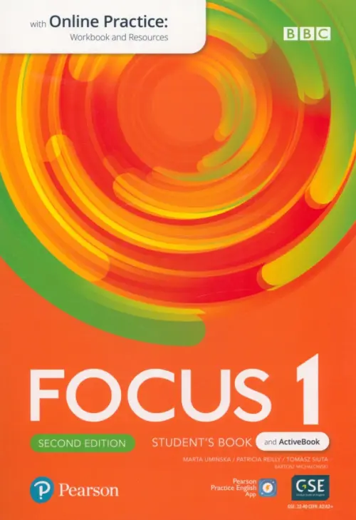 Focus 1. Student's Book + Active Book with Online Practice. Reilly Patricia