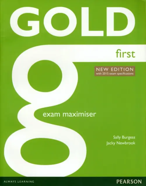 Gold First. Exam Maximiser without Key. Newbrook Jacky