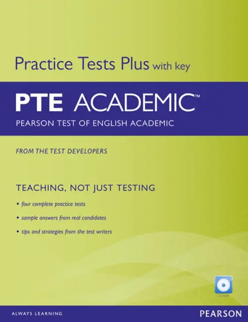Practice Tests Plus. PTE Academic. Course Book with Key+ CD-ROM.