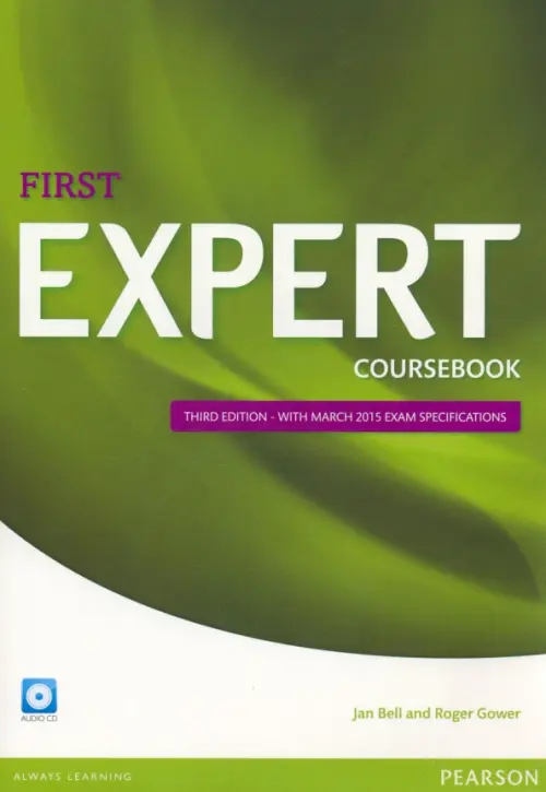 Expert. First. Coursebook + CD. Bell Jan