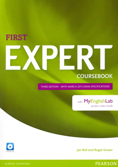 Expert. First. Coursebook + MyEnglishLab. Bell Jan