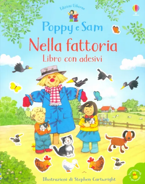 Nella fattoria. Libro con adesivi. Taplin Sam