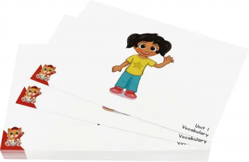 Fun English for Schools Flashcard for Teacher 1A (60 cards).