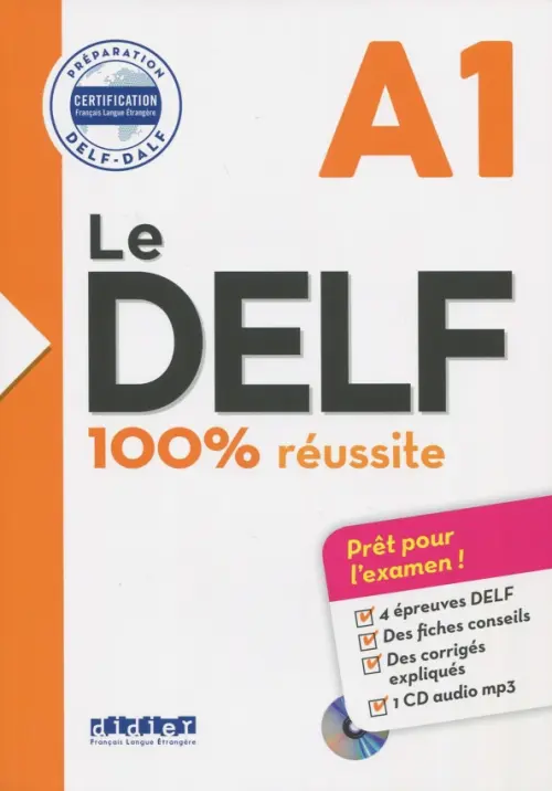 Le DELF. 100% reussite. A1 +CD. Boyer-Dalat Martine