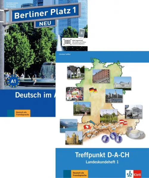 Berliner Platz 1 NEU. A1. Deutsch im Alltag. Lehr- und Arbeitsbuch mit 2 Audios zum Arbeitsbuchteil. Lemcke Christiane