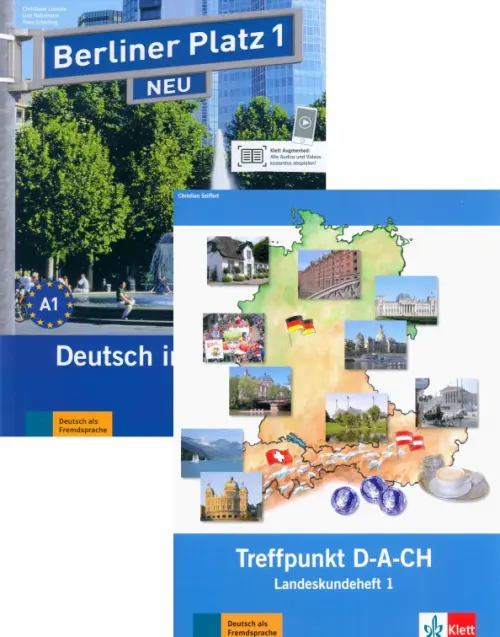 Berliner Platz 1 NEU. Deutsch im Alltag. Lehr- und Arbeitsbuch mit 2 Audio-CDs zum Arbeitsbuchteil. Lemcke Christiane
