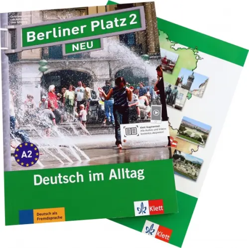 Berliner Platz 2 NEU. A2. Deutsch im Alltag. Lehr- und Arbeitsbuch mit 2 Audio-CDs. Lemcke Christiane