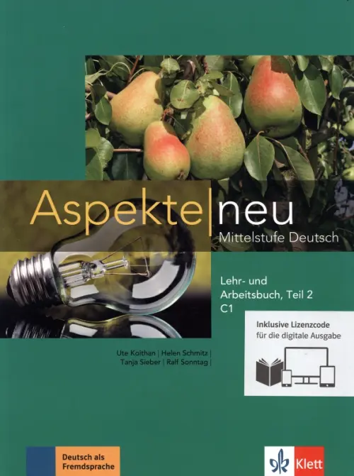 Aspekte neu. C1. Lehr- und Arbeitsbuch. Teil 2 + CD. Mittelstufe Deutsch. Schmitz Helen