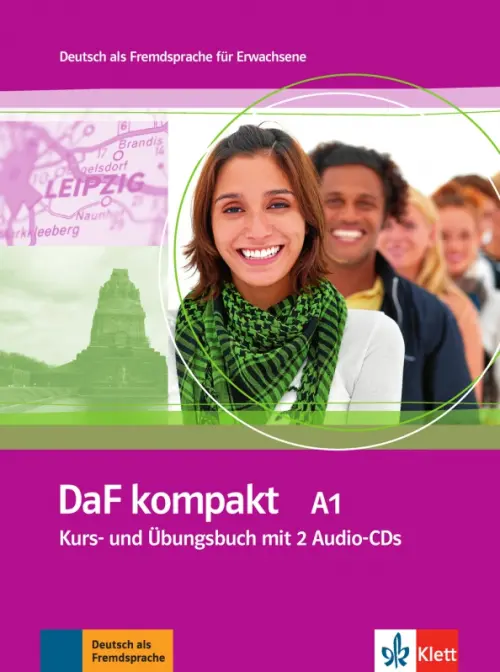 DaF kompakt A1. Deutsch als Fremdsprache f?r Erwachsene. Kurs- und ?bungsbuch mit 2 Audio-CDs. Braun Birgit