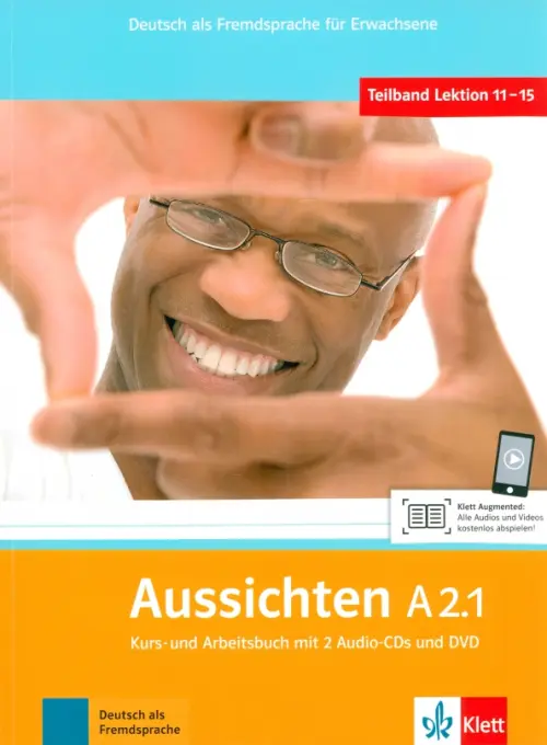 Aussichten. A2.1. Kurs- und Arbeitsbuch mit 2 Audio-CDs und DVD. Jentges Sabine