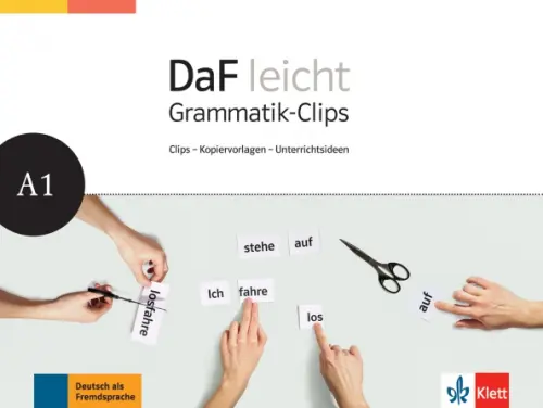 DaF leicht A1. Deutsch als Fremdsprache f?r Erwachsene. Heft mit Grammatik-Clips - Kopiervorlagen. Schwarz Eveline