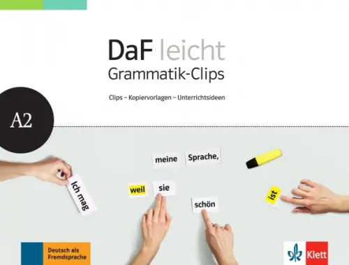 DaF leicht A2. Deutsch als Fremdsprache f?r Erwachsene. Heft mit Grammatik-Clips - Kopiervorlagen. Schwarz Eveline