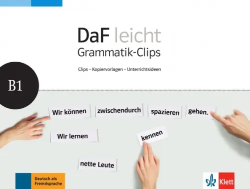 DaF leicht B1. Deutsch als Fremdsprache f?r Erwachsene. Heft mit Grammatik-Clips - Kopiervorlagen. Schwarz Eveline