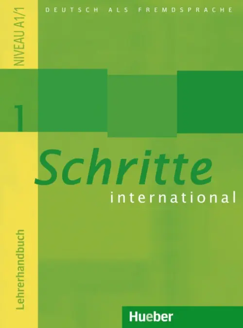 Schritte international 1. Lehrerhandbuch. Deutsch als Fremdsprache. Klimaszyk Petra