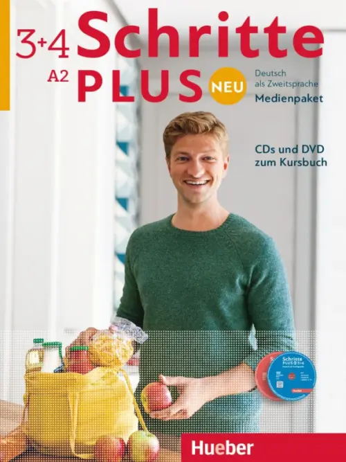 Schritte plus Neu 3+4. Medienpaket, DVD + 5 Audio-CDs. Deutsch als Zweitsprache. Pude Angela