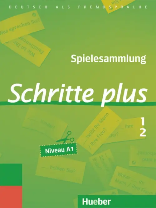 Schritte plus 1+2. Spielesammlung zu Band 1 und 2. Deutsch als Fremdsprache. Klepsch Cornelia