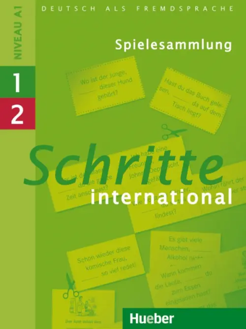 Schritte international 1+2. Spielesammlung zu Band 1 und 2. Deutsch als Fremdsprache. Klepsch Cornelia