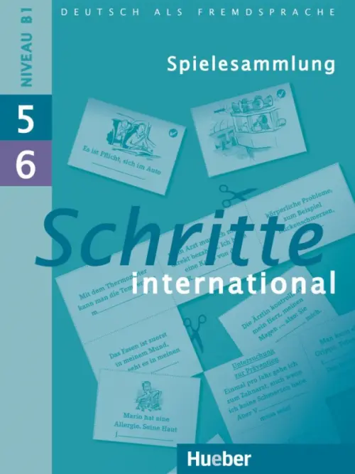 Schritte international 5+6. Spielesammlung zu Band 5 und 6. Deutsch als Fremdsprache. Klepsch Cornelia