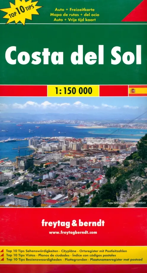 Costa del Sol. 1:150 000.