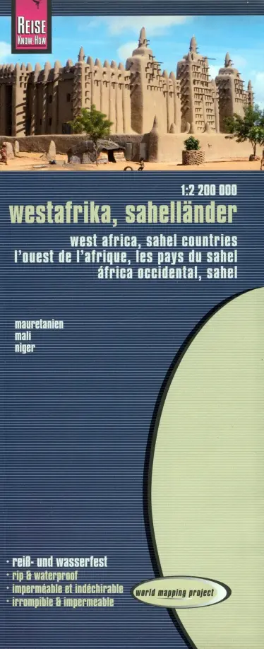 Westafrika, Sahellander. 1:2 200 000.