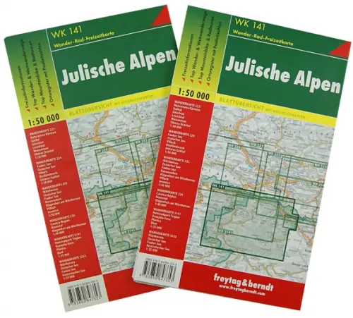 Julishe Alpen. 1:50 000.