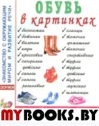 Обувь в картинках. Наглядное пособие для педагогов, логопедов, воспитателей и родителей.