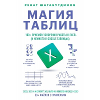 Магия таблиц. 100+ приемов ускорения работы в Excel (и немного в Google Таблицах). Ренат Шагабутдинов