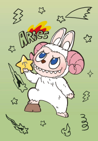 The Monsters. Астрологический блокнот Овен (Лабубу). <не указано>