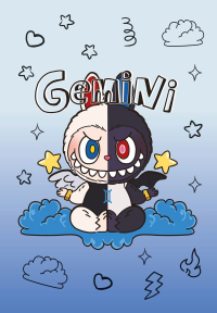 The Monsters. Астрологический блокнот Близнецы (Лабубу). <не указано>