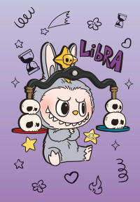 The Monsters. Астрологический блокнот Весы (Лабубу). <не указано>