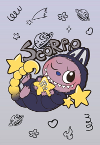 The Monsters. Астрологический блокнот Скорпион (Лабубу). <не указано>