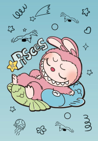 The Monsters. Астрологический блокнот Рыбы (Лабубу). <не указано>