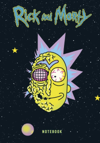Рик и Морти. Блокнот. Рик в космосе (А5, 72 л., контентный блок, со стикерами). <не указано>
