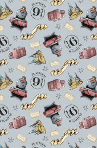 Обложка для паспорта. Гарри Поттер (паттерн). <не указано>