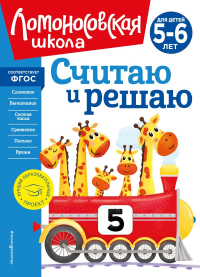 Считаю и решаю: для детей 5-6 лет (новое оформление). Володина Н.В.