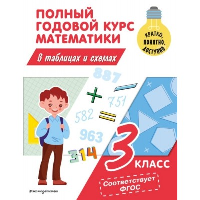 Полный годовой курс математики в таблицах и схемах: 3 класс. Иванова М.А.