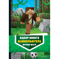 . Комплект из 3-х книг. Набор юного майнкрафтера. Первые шаги